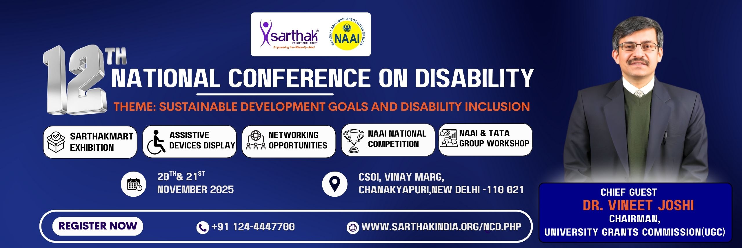 12th National Conference on Disability (NCD)
