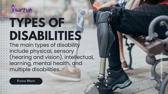 Types of Disabilities Among Divyangjan (PwDs)